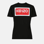 티셔츠 T-shirt à logos Kenzo 검은색 Femme