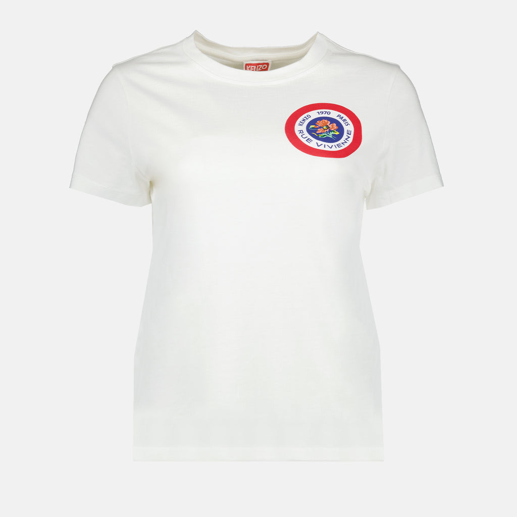 T-shirts T-shirt Rue Vivienne Kenzo Blanc Femme