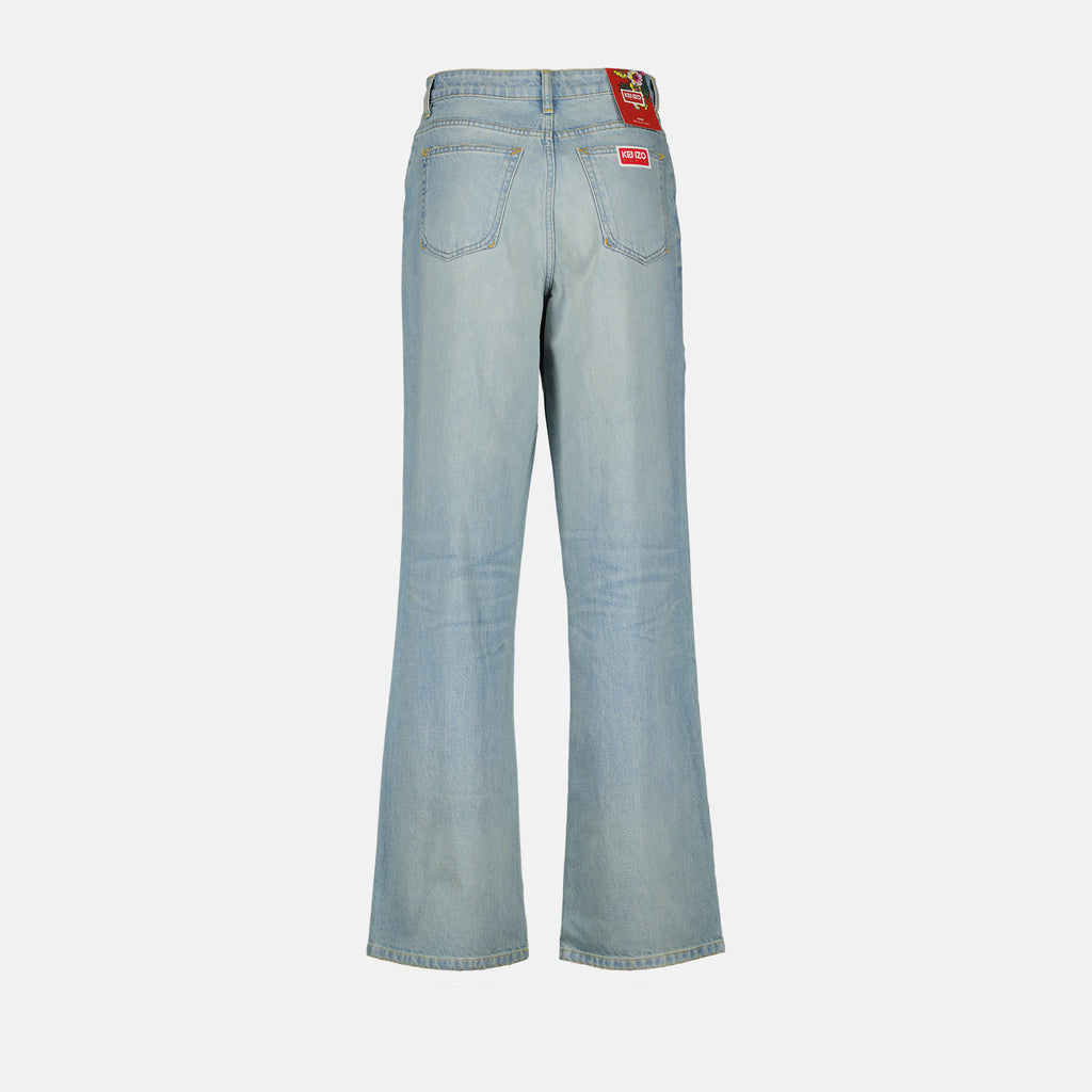 Pantalons Jeans évasé Kenzo Bleu Femme