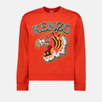 스웨트셔츠 Pull Tiger Varsity Jungle Kenzo 빨간색 Homme