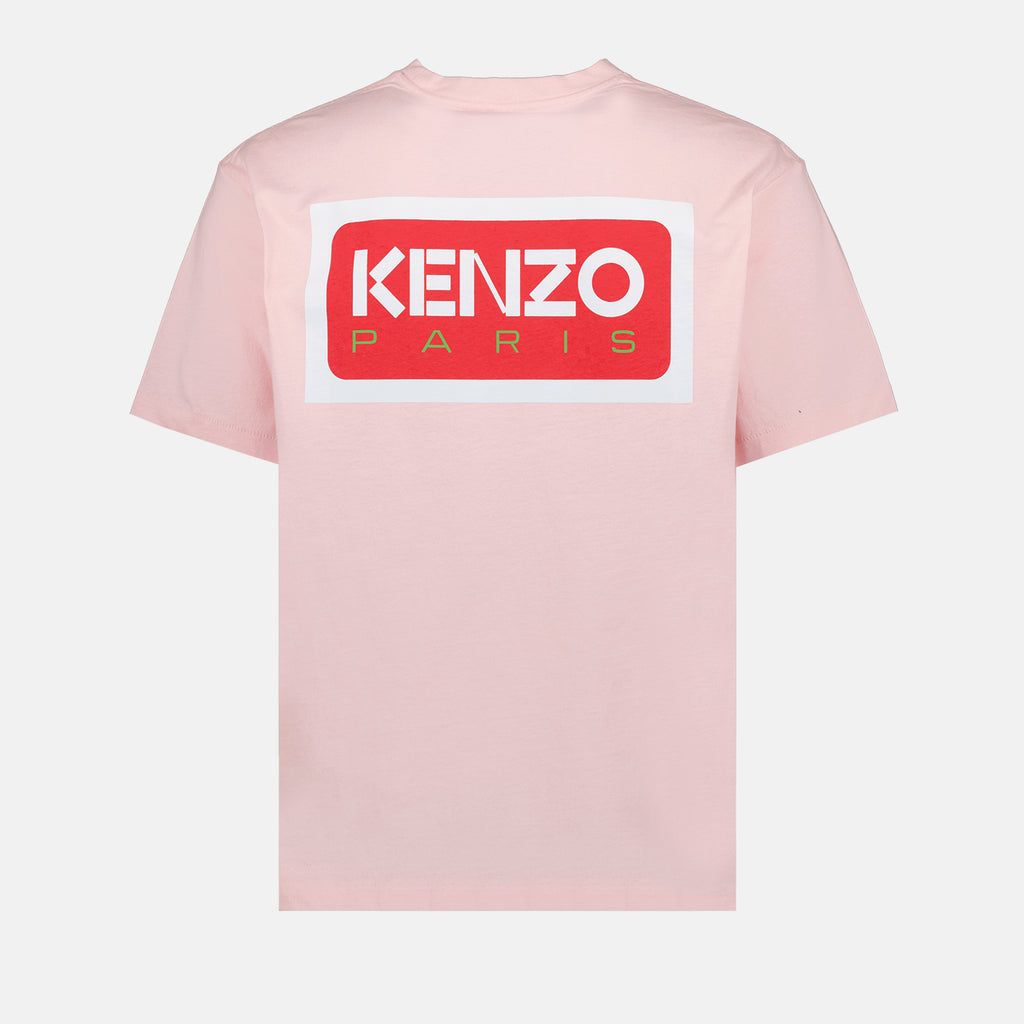 Camisetas T-shirt à logos Kenzo Rosa Homme