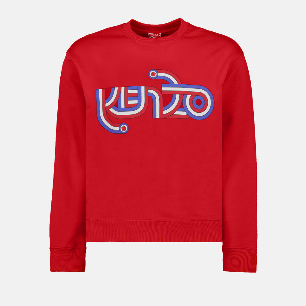 Moletons Sweatshirt à logo Kenzo Vermelho Homme