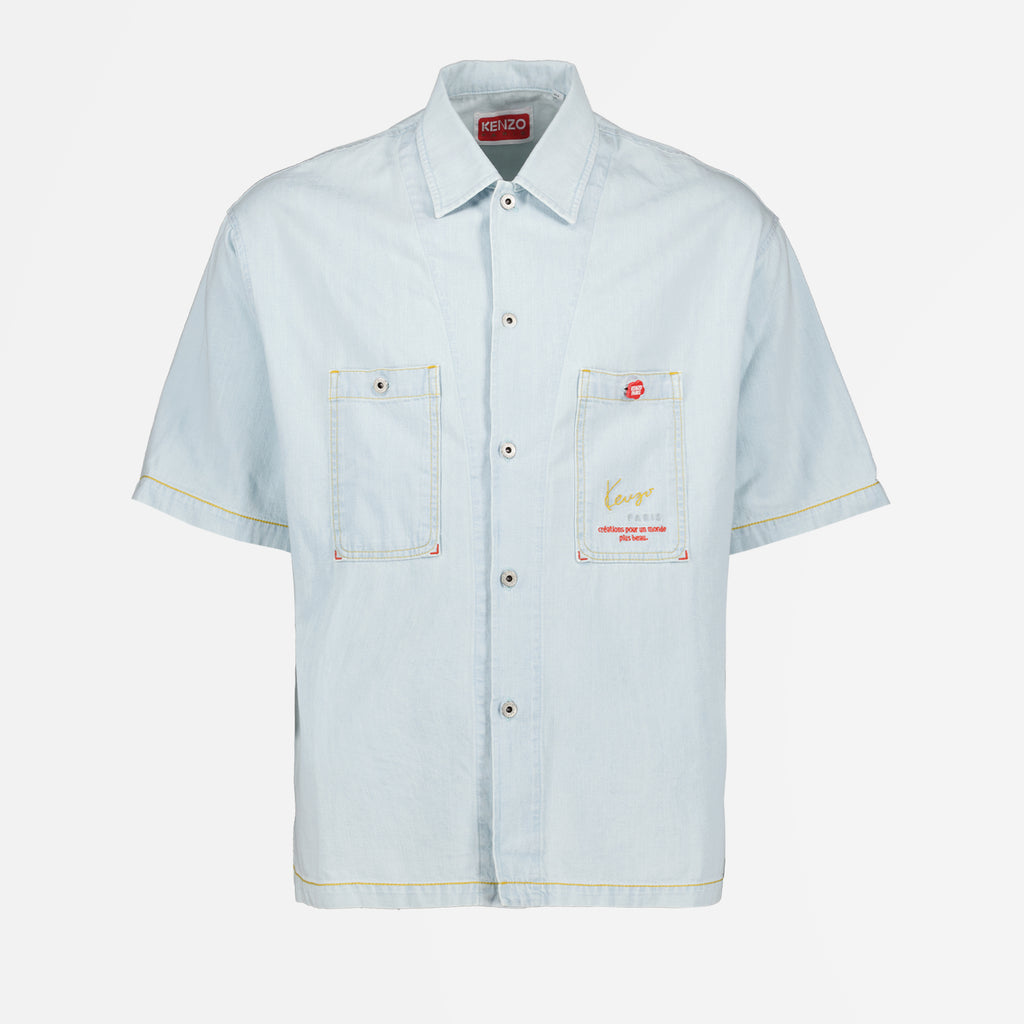 Camicie Chemise hawaïenne Kenzo Blu Homme