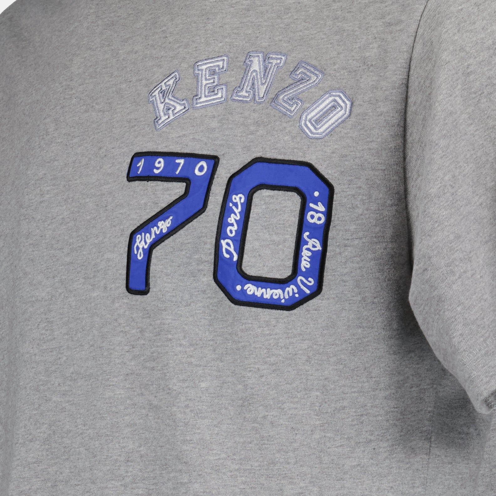 T-shirts Rue Vivienne t-shirt Kenzo Gray Man