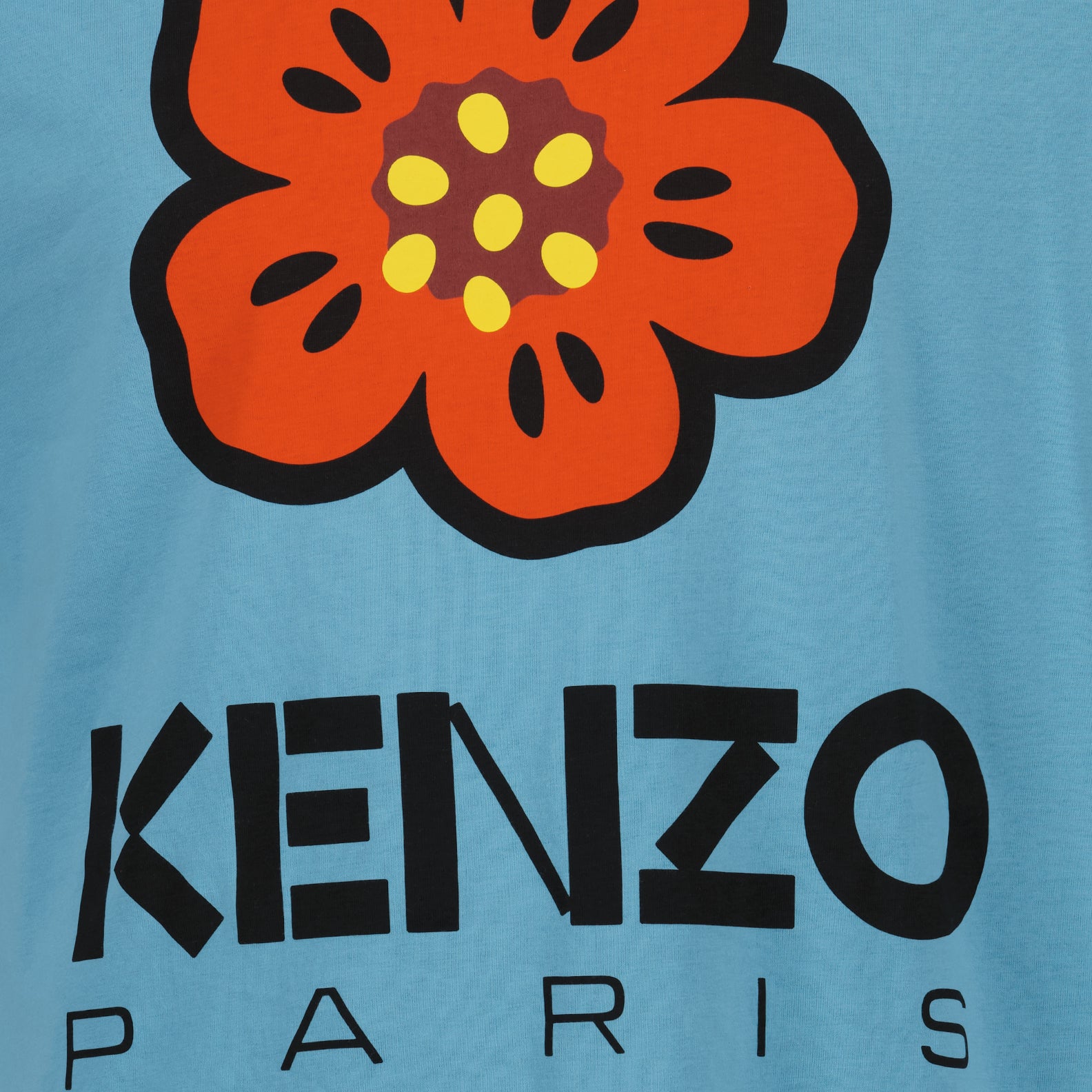 Camisetas T-shirt Boke Flower Kenzo Azul Homme