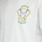 Camisetas T-shirt Kenzo Elephant Kenzo Branco Homme