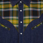 Camisas Chemise en jean à carreaux Kenzo Azul Homme