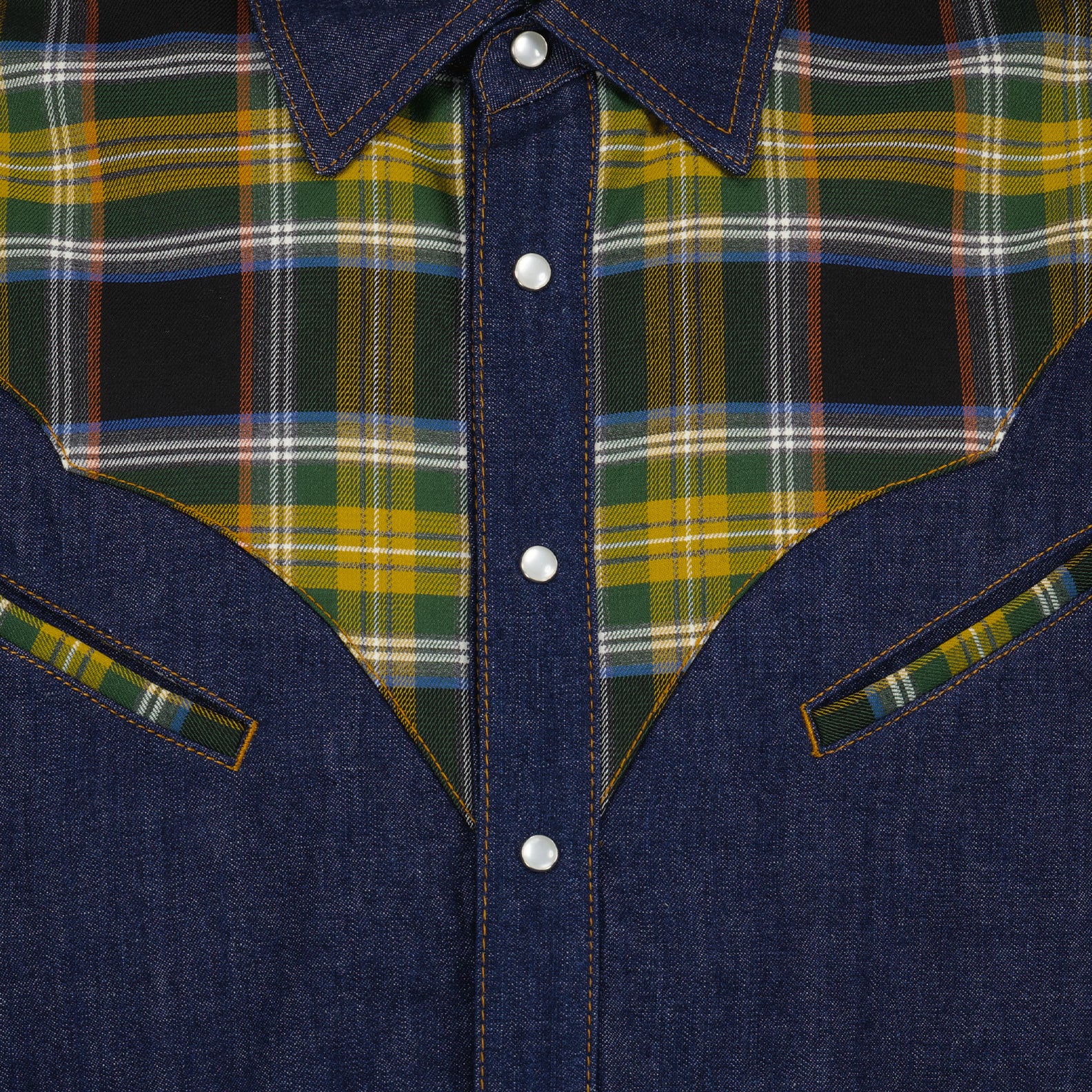 Camisas Chemise en jean à carreaux Kenzo Azul Homme