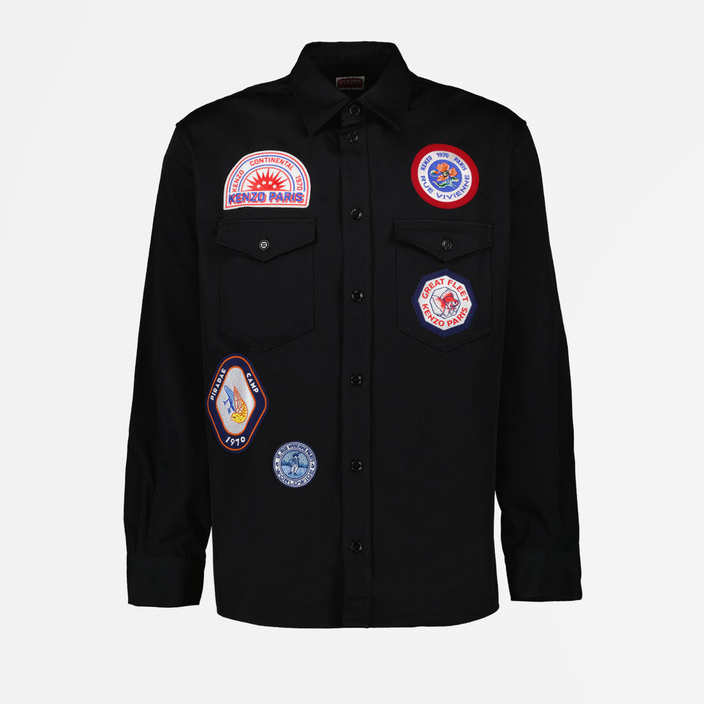 Camicie Chemise Rue Vivienne Kenzo Nero Homme