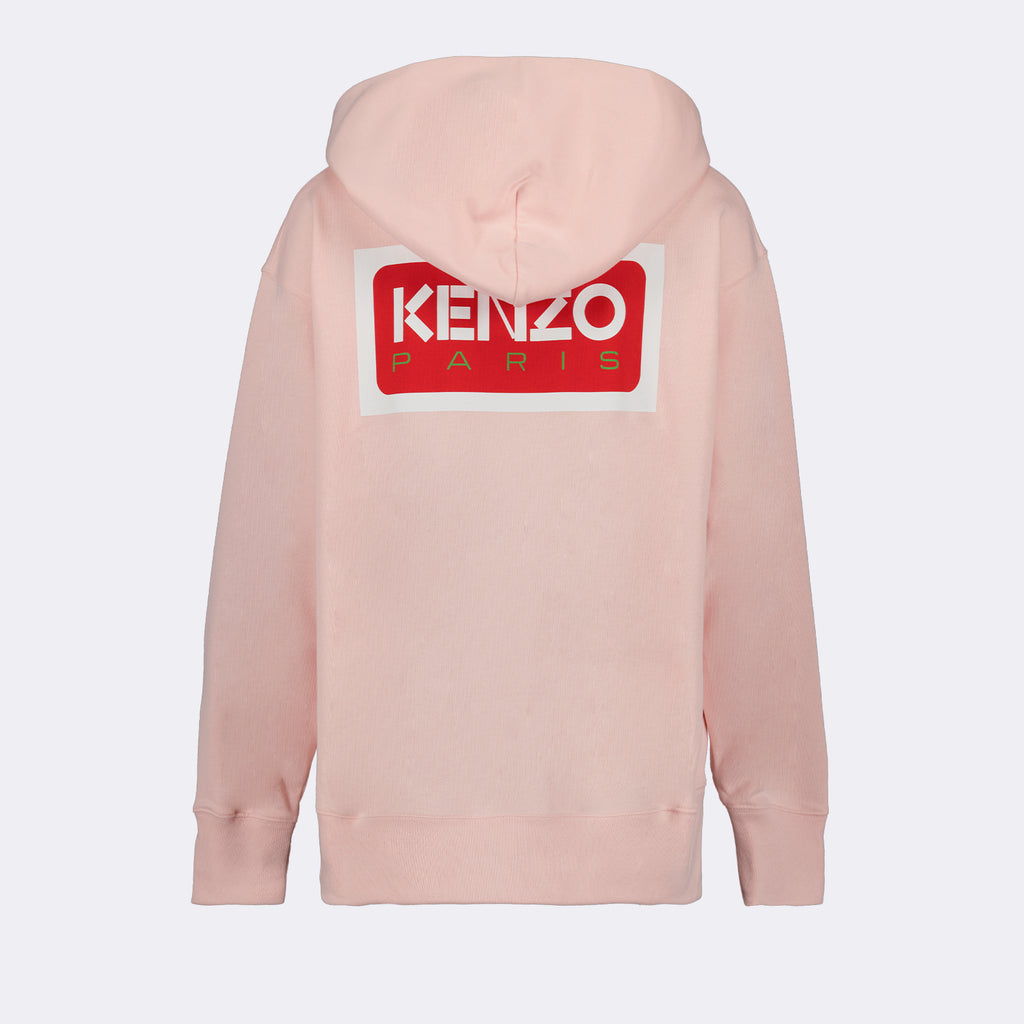 Sweatshirts Sweat à capuche à logos Kenzo Rosa Femme