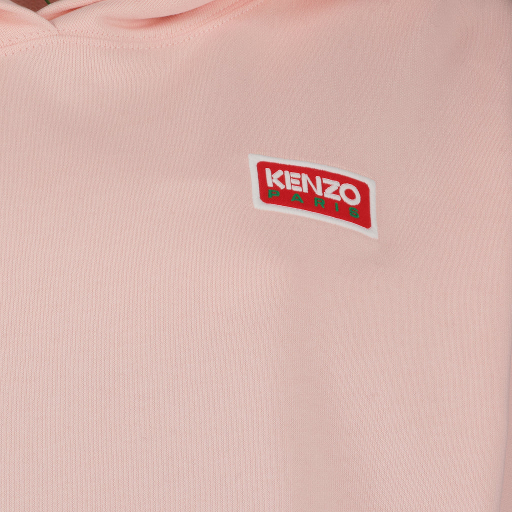 Sweatshirts Sweat à capuche à logos Kenzo Rosa Femme
