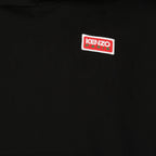 Sweatshirts Sweat à capuche à logos Kenzo Schwarz Femme
