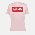 Camisetas T-shirt à logos Kenzo Rosa Femme