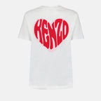 T-shirts T-shirt imprimé Hearts Kenzo Blanc Femme