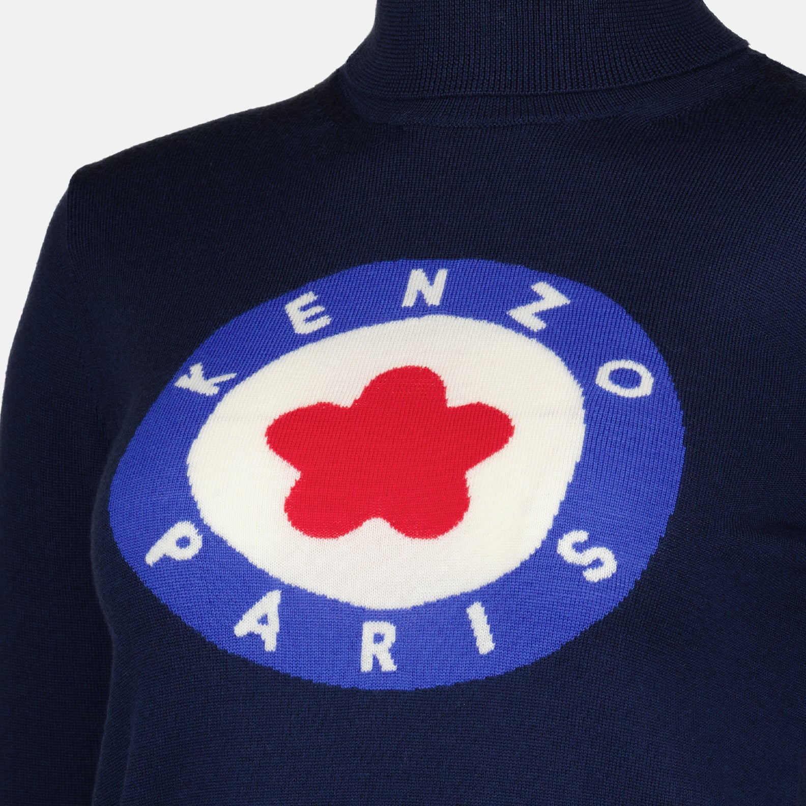 니트웨어 Pull Kenzo Target Kenzo 파란색 Femme