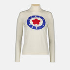 니트웨어 Kenzo Target Sweater Kenzo 하얀색 Femme