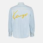 Hemden Chemise Western en denim Kenzo Blau Homme
