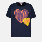 T-Shirts T-shirt Kenzo Paris Kenzo Blau Femme