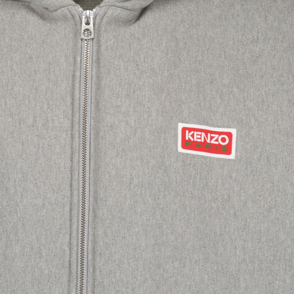 Sweatshirts Zipped sweatshirt with logos Kenzo Gray Man