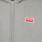 Sweatshirts Zipped sweatshirt with logos Kenzo Gray Man