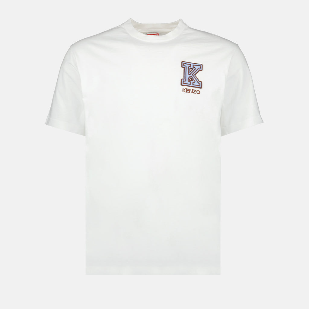T-shirt T-shirt Varsity Kenzo Bianco Homme