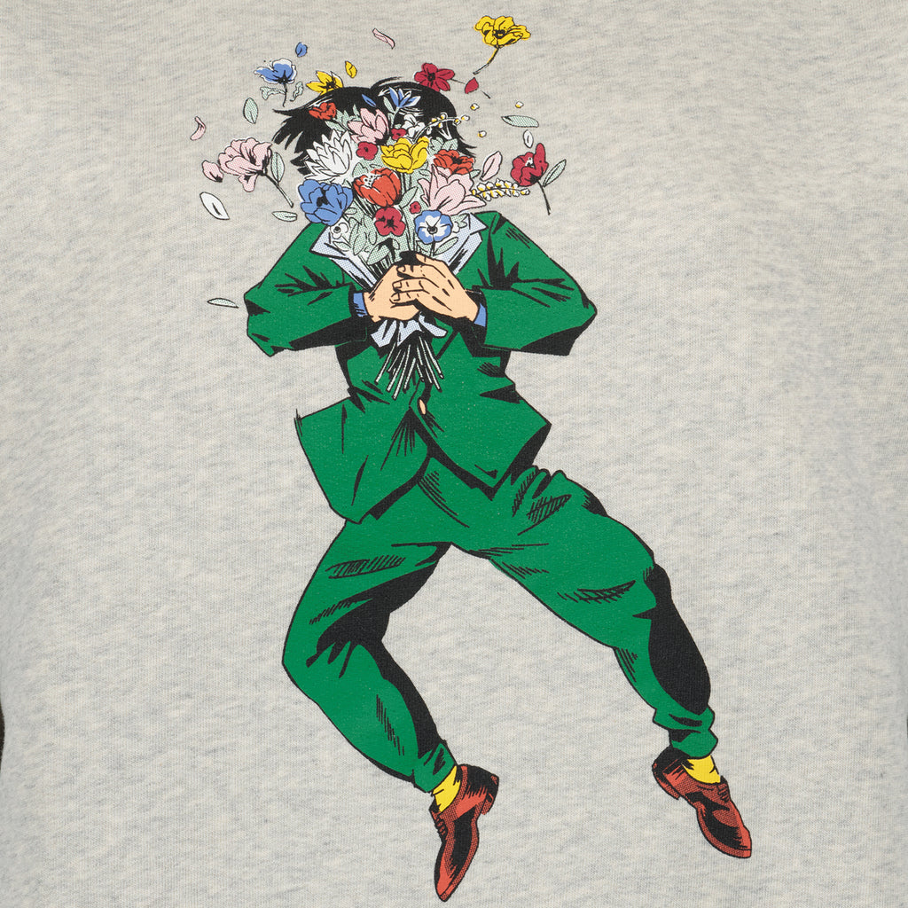 スウェットシャツ プリントスウェットシャツ Kenzo グレー 女性