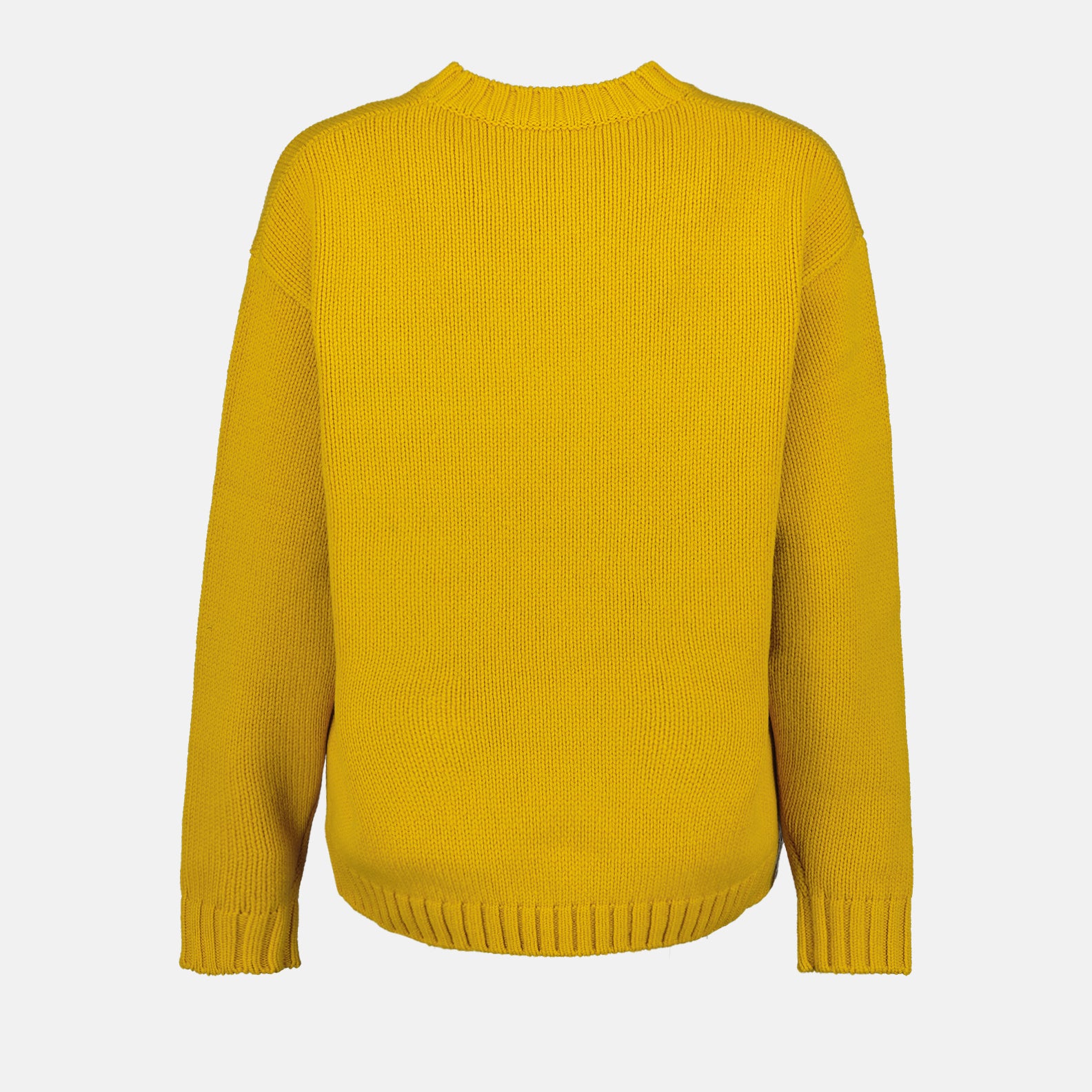 Maille Pull à logo Kenzo Jaune Femme