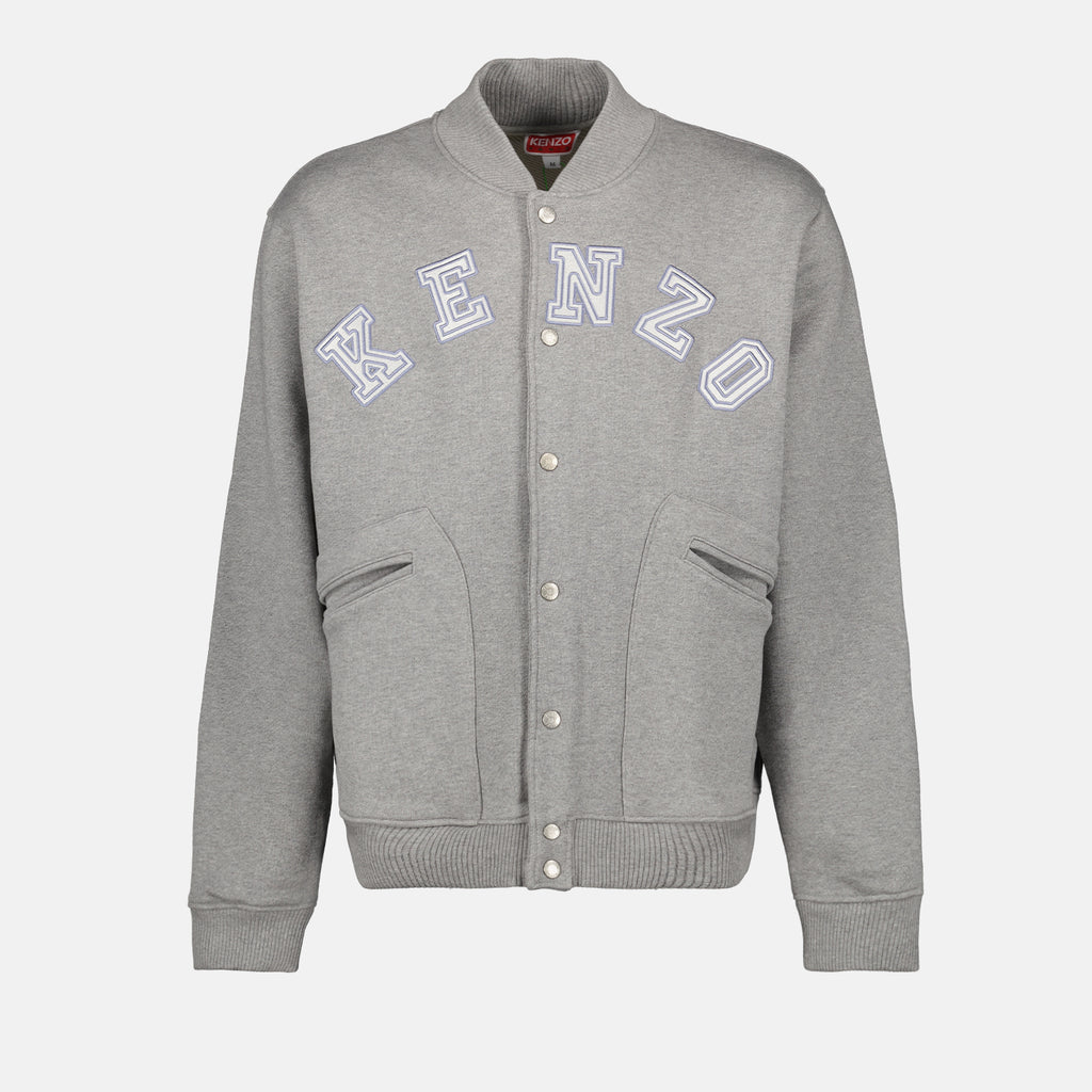 Jackets Varsity Bomber Kenzo Gray Homme