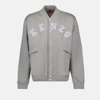 Jackets Varsity Bomber Kenzo Gray Homme