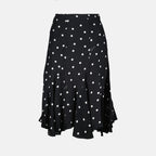Jupes Jupe à pois Kenzo Noir Femme