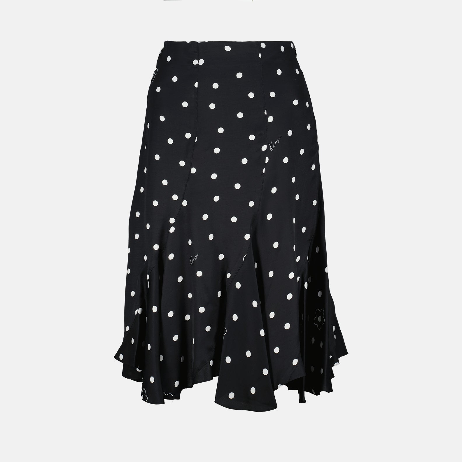 Jupes Jupe à pois Kenzo Noir Femme