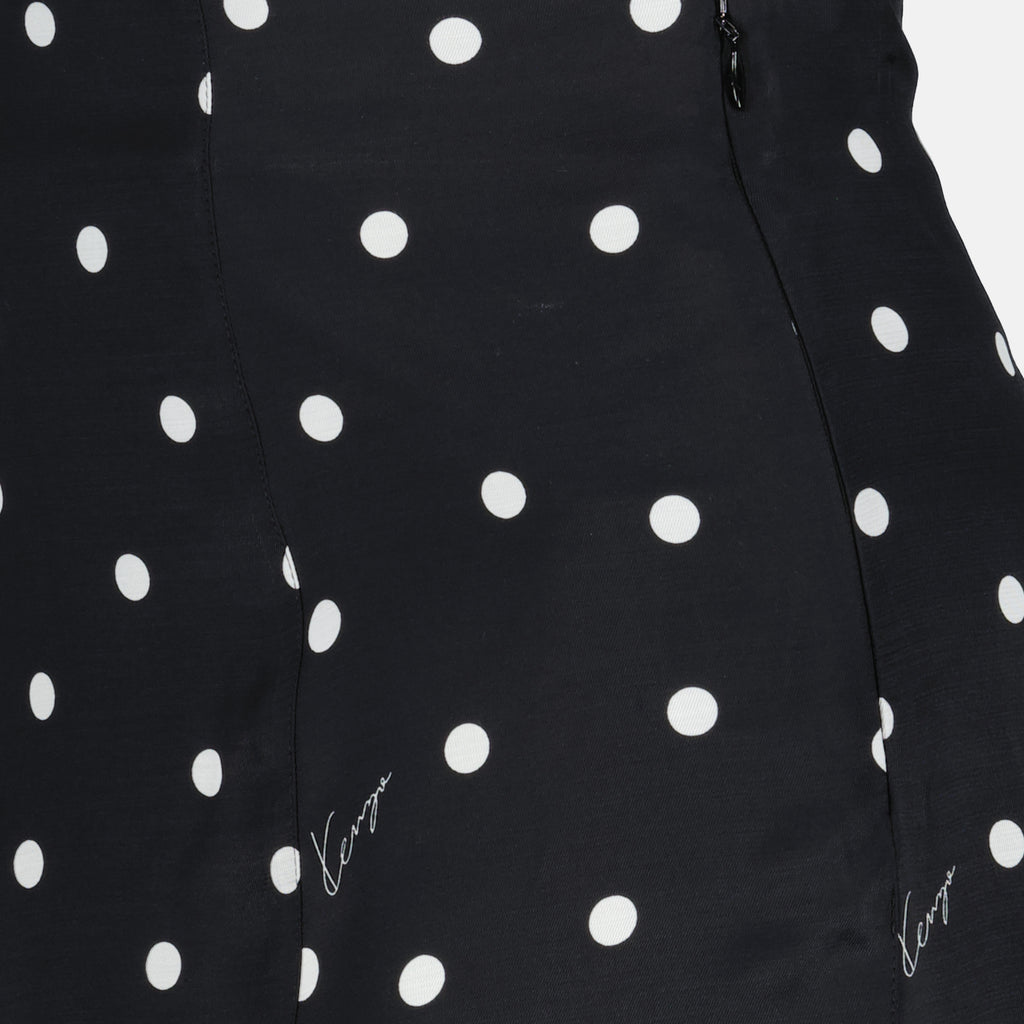 Jupes Jupe à pois Kenzo Noir Femme