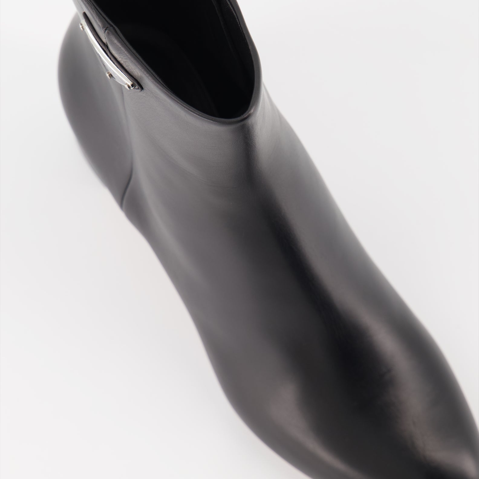 Ankle boots Leather Ankle Boots Prada Black Women