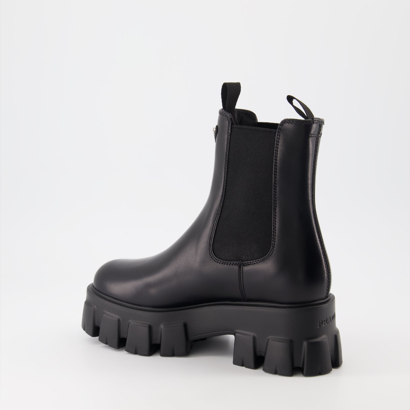 Ankle boots Monolith ankle boots Prada Black Women