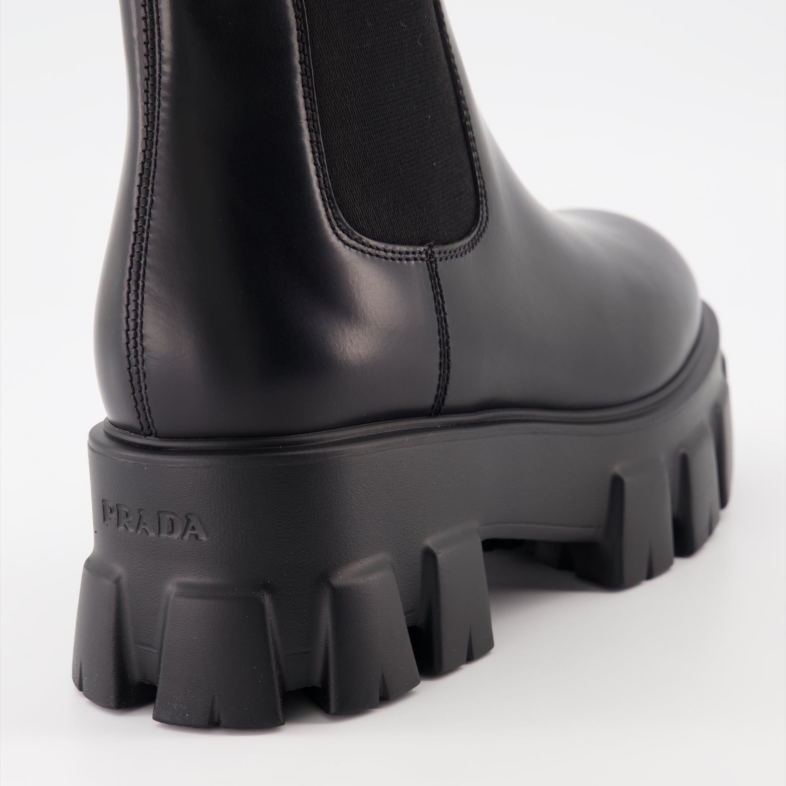 Ankle boots Monolith ankle boots Prada Black Women