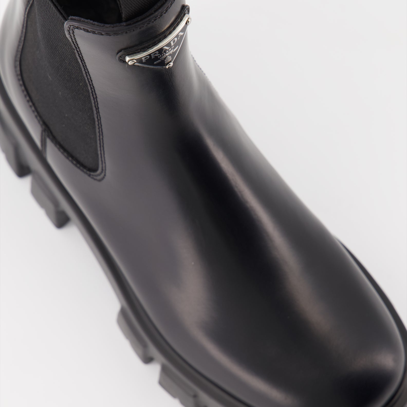 Ankle boots Monolith ankle boots Prada Black Women