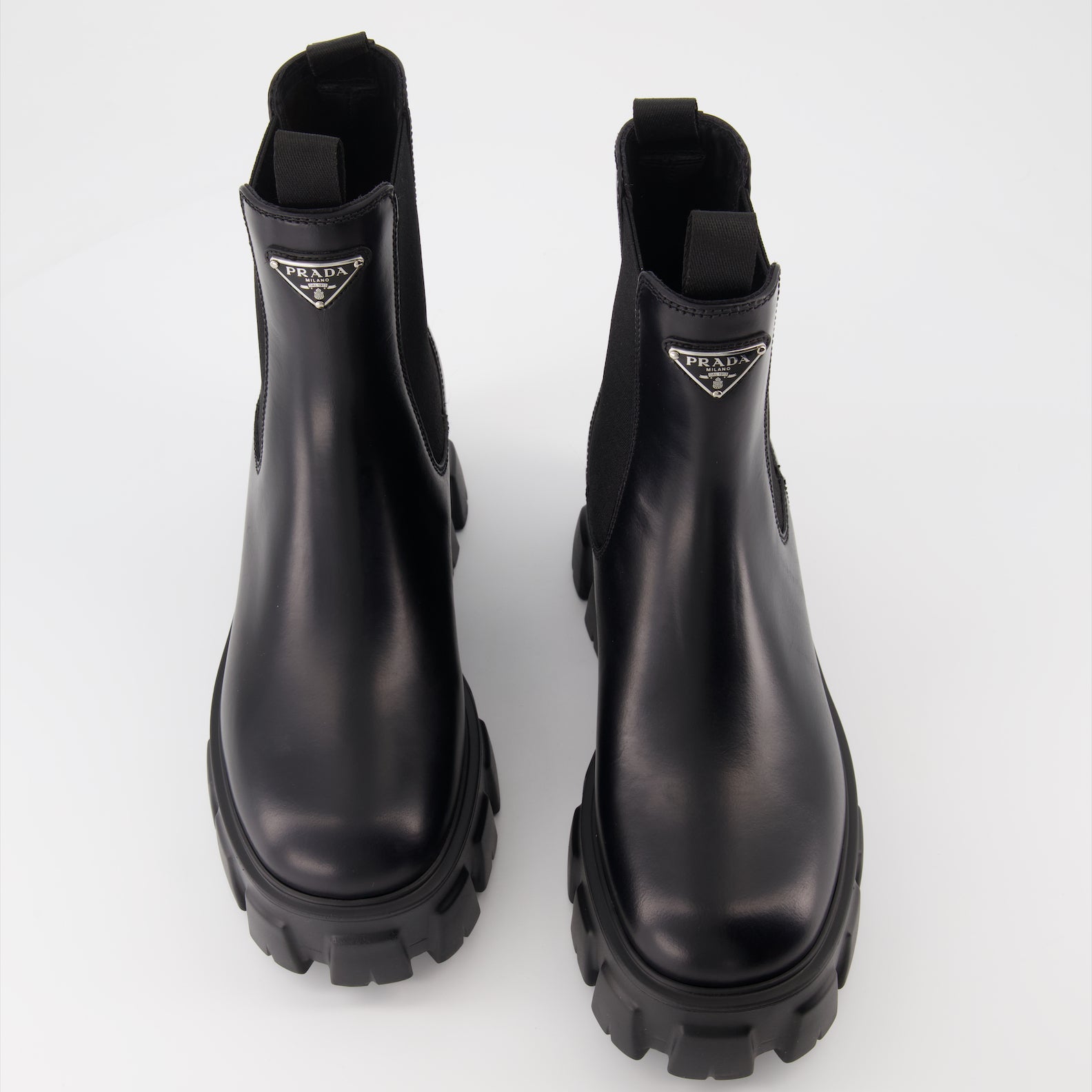 Ankle boots Monolith ankle boots Prada Black Women