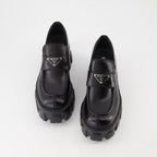 Mocassins Mocassins Monolith Prada Noir Femme