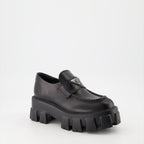 Mocassins Mocassins Monolith Prada Noir Femme
