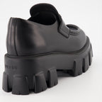Mocassins Mocassins Monolith Prada Noir Femme