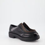 Sapatos sociais Chaussures à lacets Diapason Prada Preto Homme