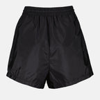 Shorts Short en nylon Prada Noir Femme