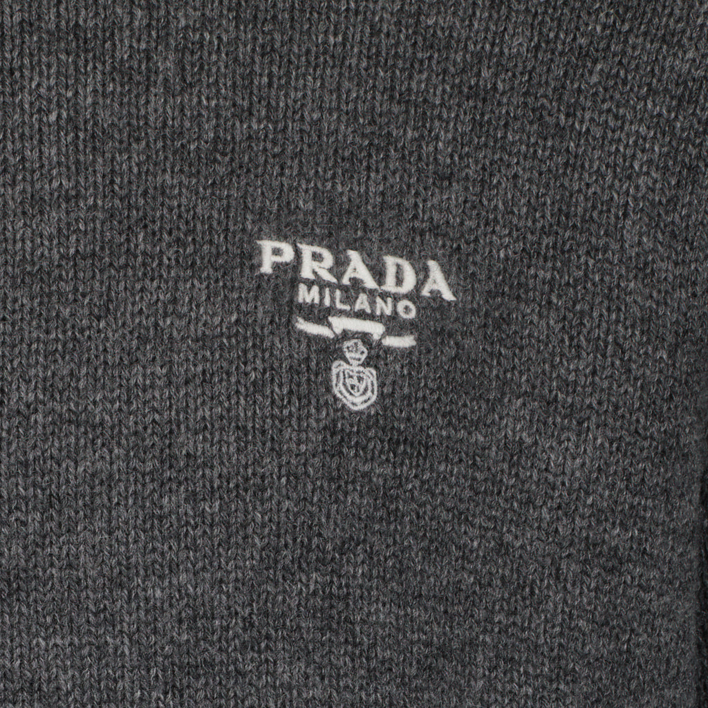 Giacche Veste en cachemire Prada Grigio Homme