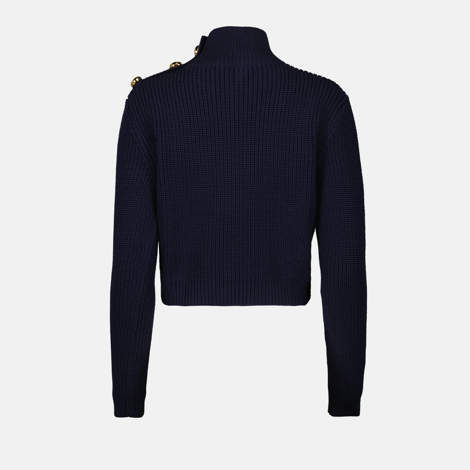 Prendas de punto Pull en laine Prada azul oscuro Femme