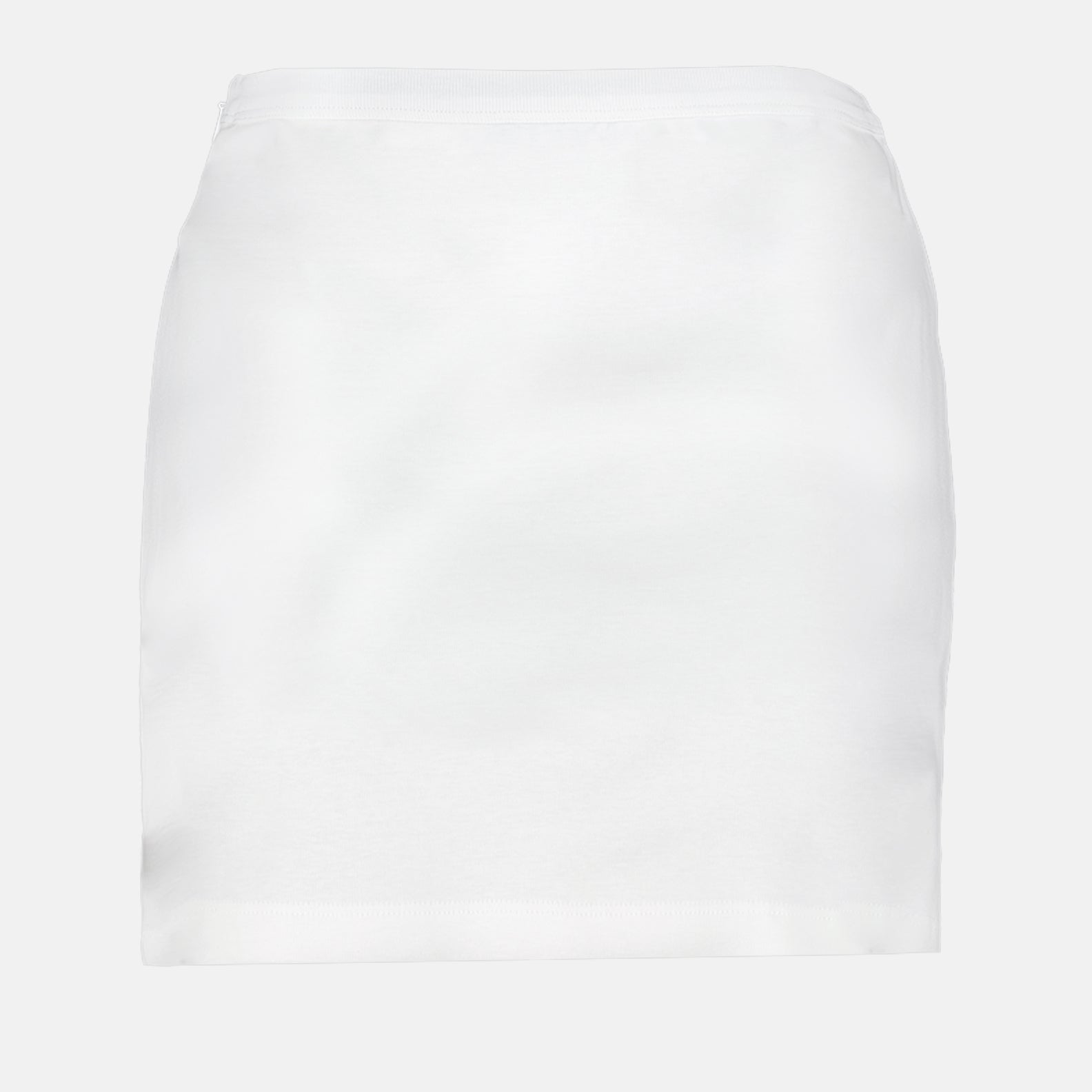 Jupes Jupe courte en jersey Prada Blanc Femme