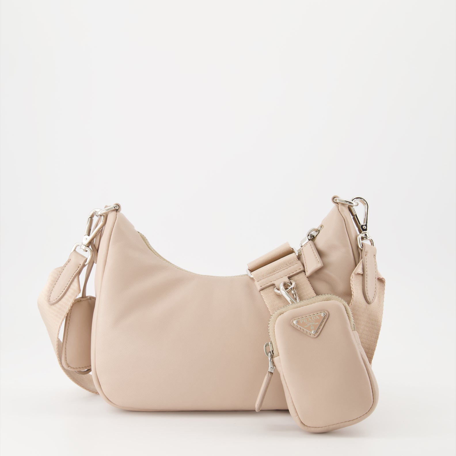 Sacs bandoulière Sac Re-Édition 2005 Prada Beige Femme