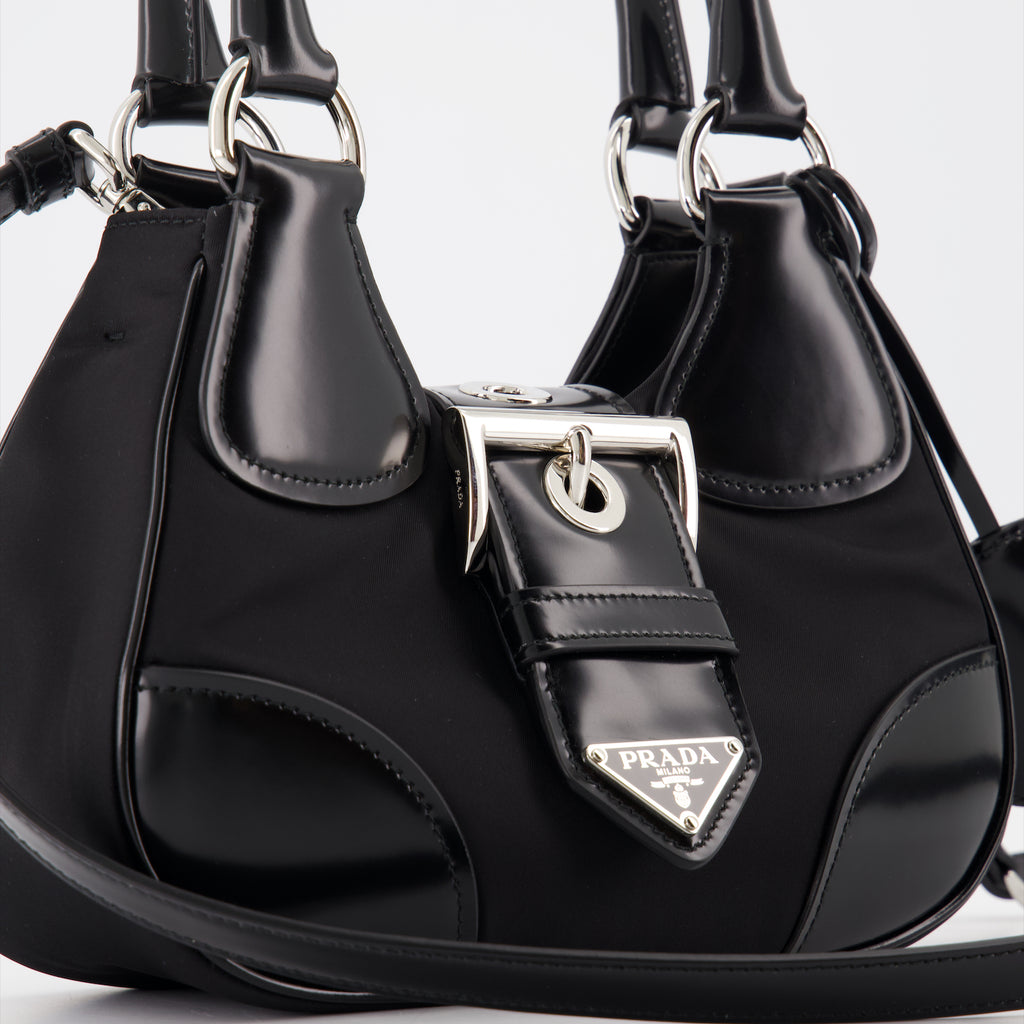 핸드백 및 숄더백 Sac Prada Moon Prada 검은색 Femme