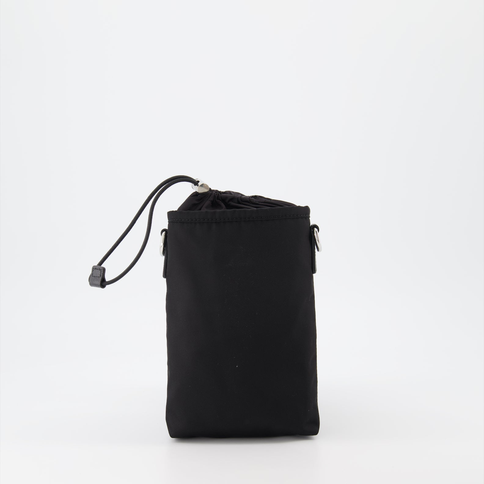 Sacs bandoulière Etui pour smartphone en Re-Nylon Prada Noir Homme