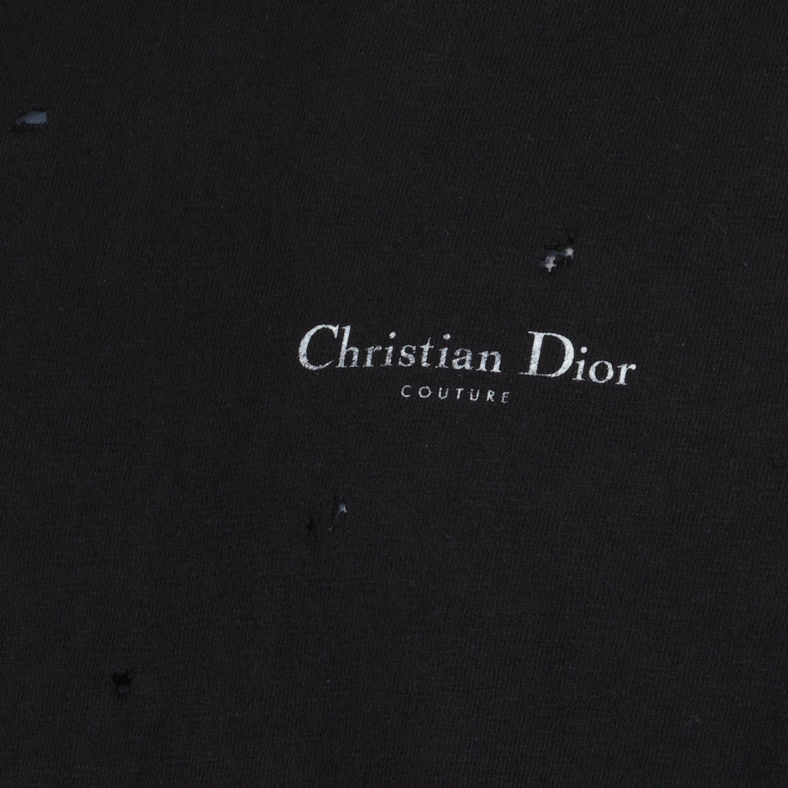 Camisetas T-shirt Couture Dior Preto Homme