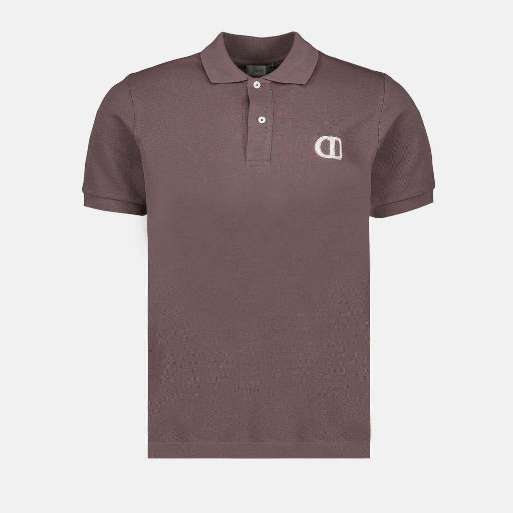 Polo Polo à logo Dior Marrone Homme